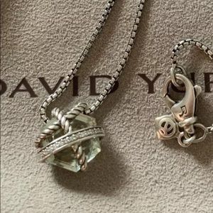 David Yurman Cable Wrap Prasiolite Necklace